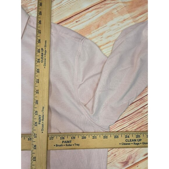 Untuckit Mens Large Pink Long Sleeve Button-Down Shirt 100% Cotton - Picture 7 of 7